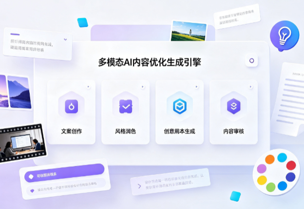 抚顺AI智能内容优化创新 多模态生成技术丰富数字内容创作生态