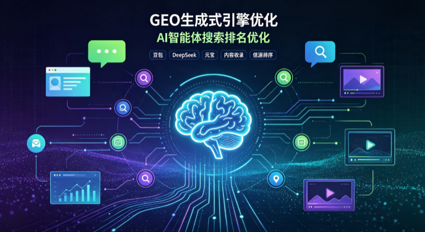 抚顺GEO 浪潮来袭：生成式引擎优化崛起，创作者争抢豆包、DeepSeek、元宝智能体流量入口
