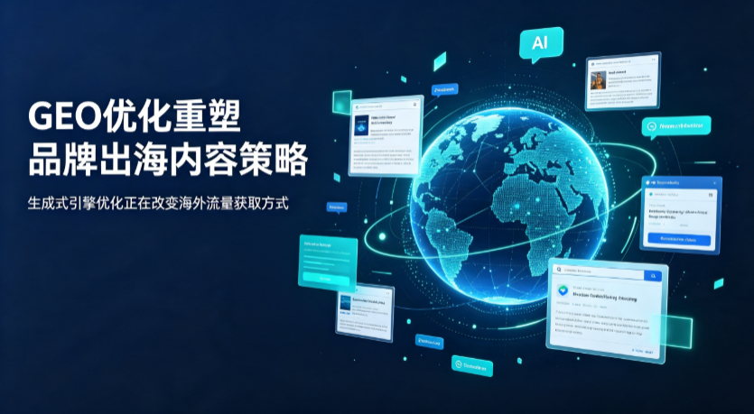抚顺AI 时代 GEO 兴起，品牌出海内容策略迎来重大调整